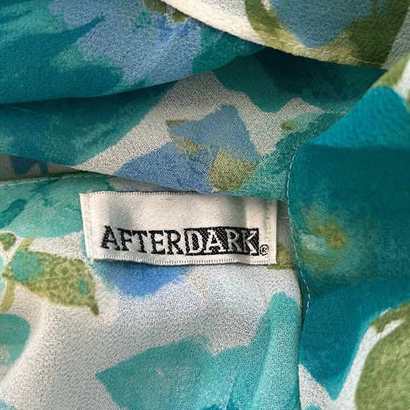 VINTAGE AFTERDARK SEQUENCE FLOOR LENGTH DRESS - Picture 10 of 11